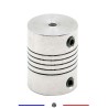 Coupleur aluminium D19L25 3*5mm
