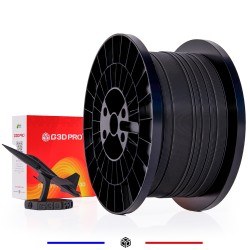 FILAMENT 3D G3D PRO PLA Haute-Vitesse NOIR 1.75MM 5KG