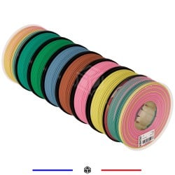PACK PLA MULTI-TRI PASTEL MAT G3D PRO® 8*1KG 1.75MM - Grossiste 3D PACK PLA MULTI-TRI PASTEL MAT G3D PRO® 8*1KG 1.75MM - Grossiste 3D