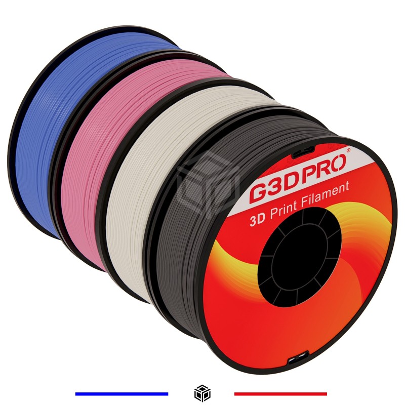 Pack Grossiste Filament 4 bobines PLA 1.75mm