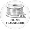 Fil 3D Translucide 500g