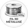 Fil 3D Métallisé 500g