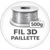 Fil 3D Paillette 500g