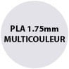 Filament 3D PLA 1.75mm Multicouleur