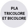 Fil 3D PLA Tricolore et Bicolore