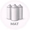 Pack Bombe de peinture mat
