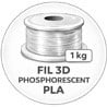 Fil 3D Phosphorescent PLA 1 Kg